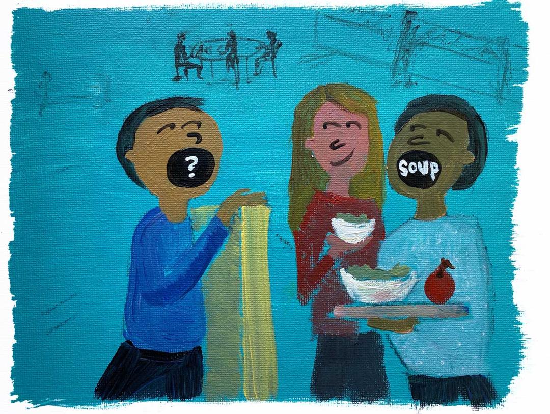 How do you make connections with strangers?